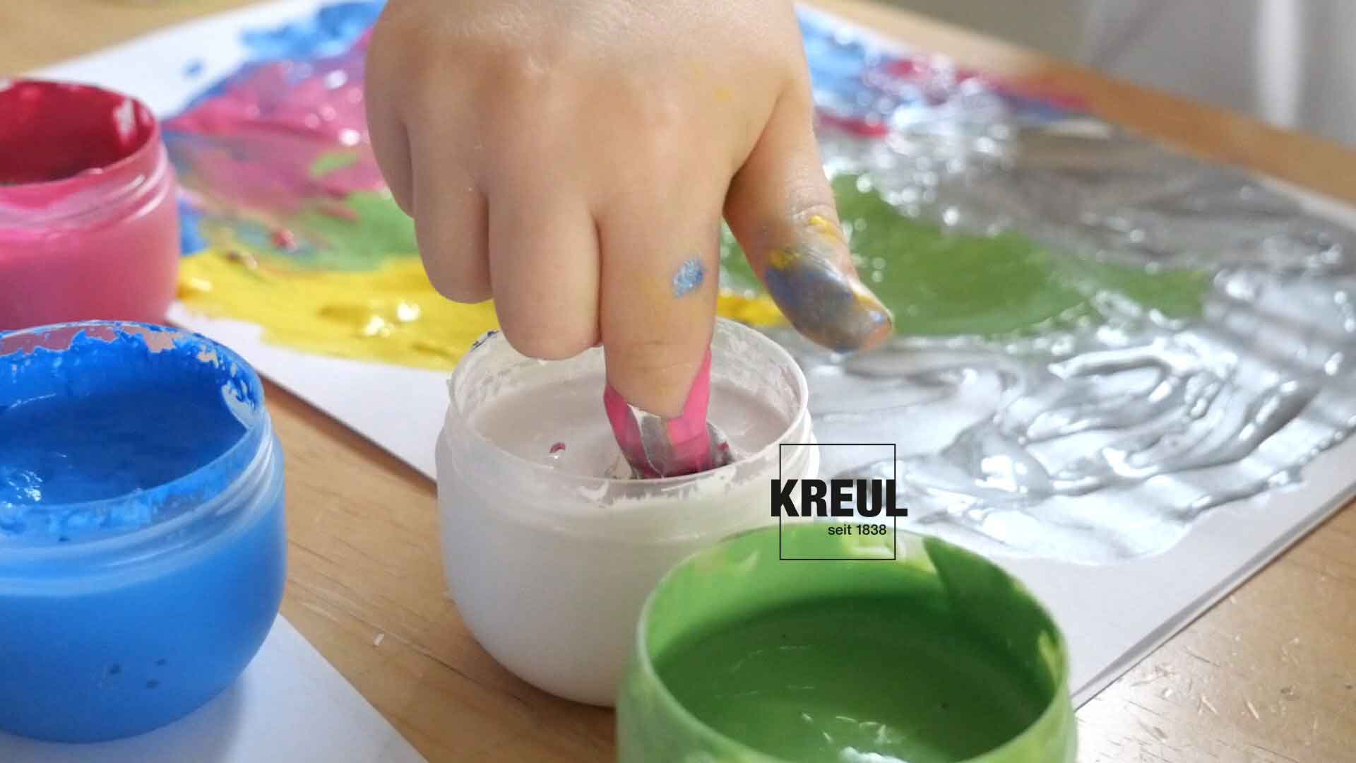 MUCKI Glückskinder Königskinder Fingerfarbe Set Mini Geschenk