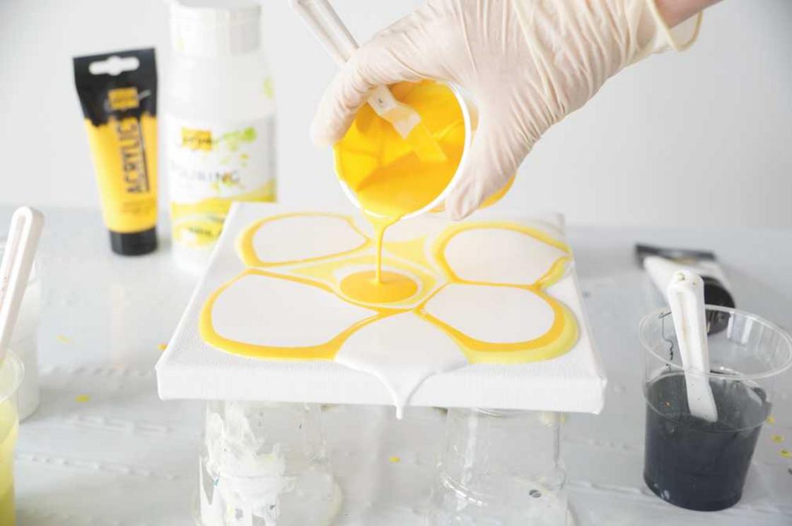 Schritt für Schritt zum Farbspektakel