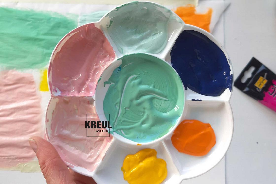 Farbkombination Harmonie Pastellfarben KREUL
