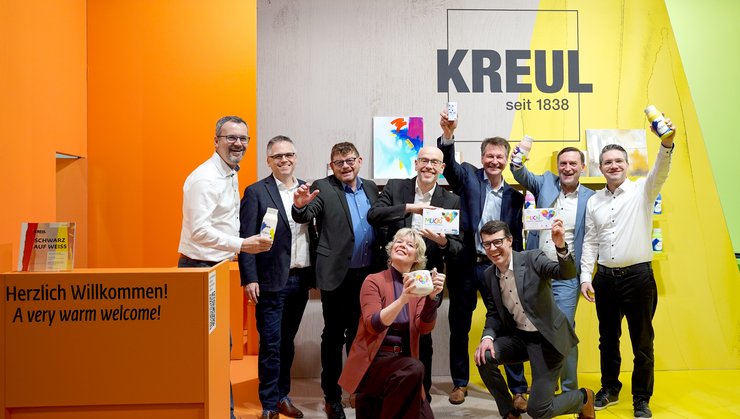 KREUL Team auf der Creativeworld 2026