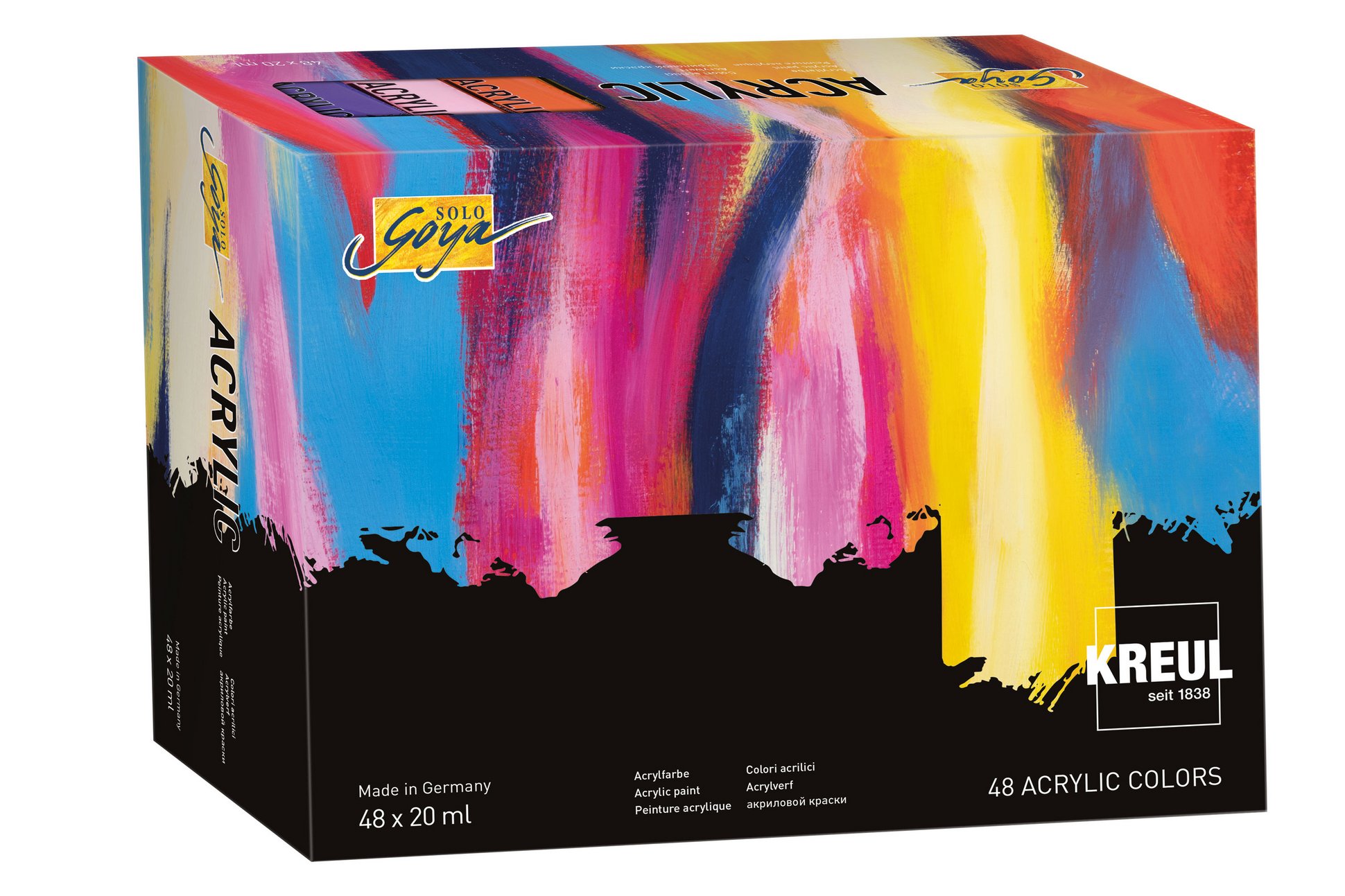 SOLO GOYA Acrylic 48er Set von KREUL Farben