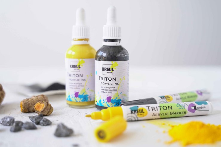 KREUL Triton Acrylic Natural Pigments Marker Ink