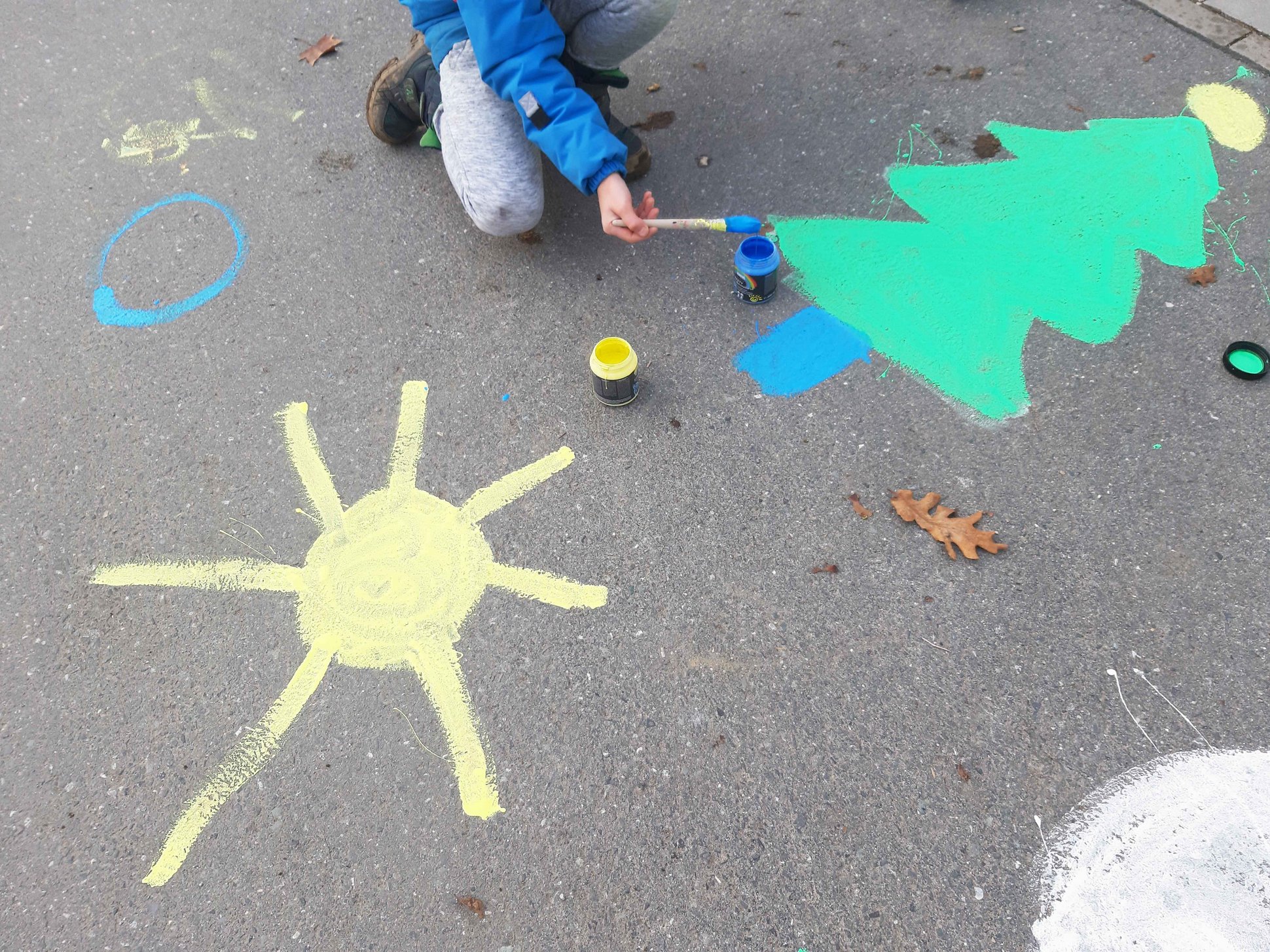 KREUL Streety Strassenmalfarbe Kreide Kinder spiel gut