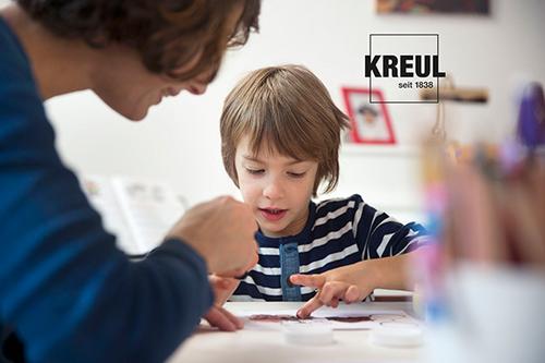 KREUL MUCKI Farbenspielkiste zaehlen Fingerfarbe