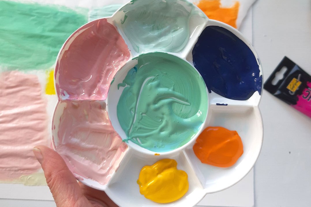 Farbton Mint kombinieren mit anderen Pastellfarben
