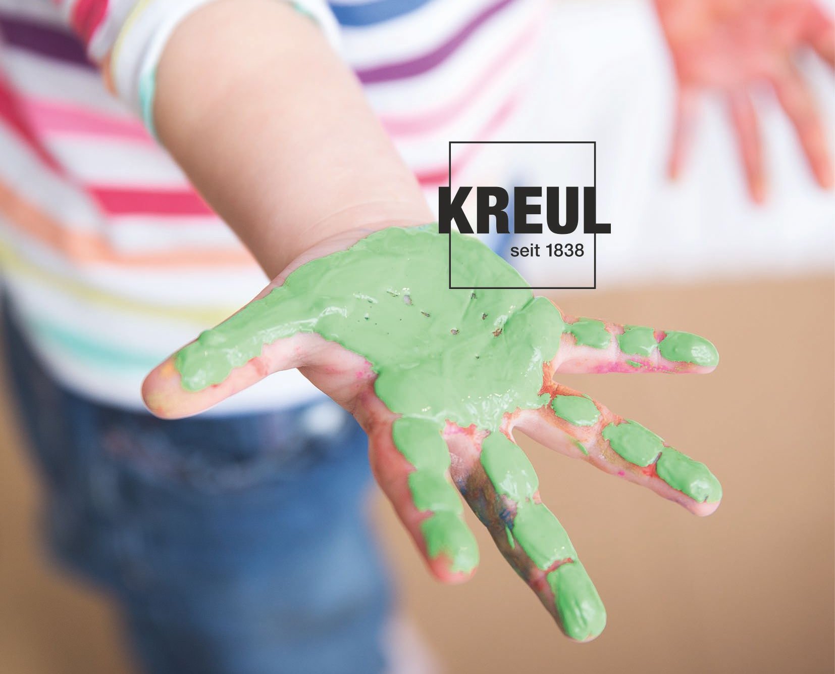 MUCKI Fingerfarbe Premium Set #wildchild handabdruck fussabdruck malen basteln Kinder ab 2 Jahre Kleinkind