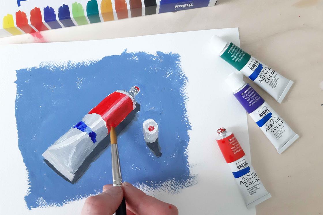KREUL Acrylifarbe Malerei Einstiegs Set KREUL el Greco Acrylic Set Einstieg Acrylmalen