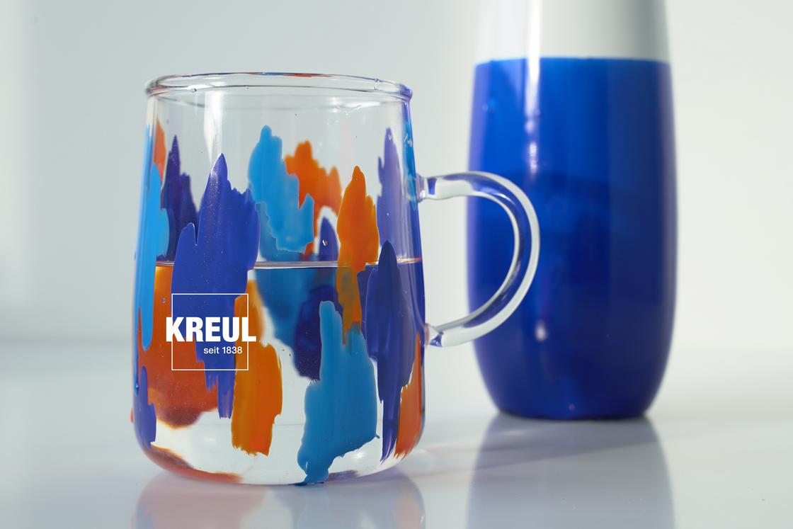 KREUL Farbenkombination Blau und Orange