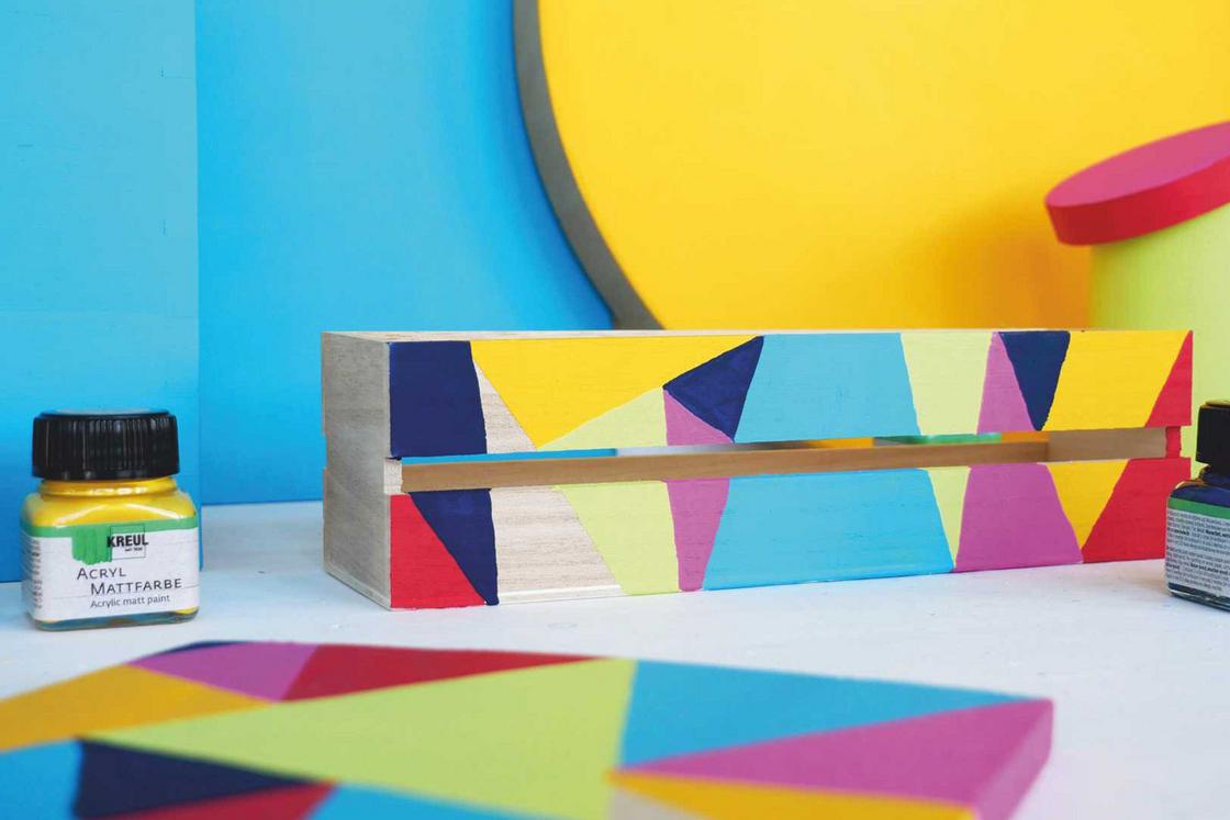 Farbharmonie Buntkontrast Acrylfarben KREUL Farben Set