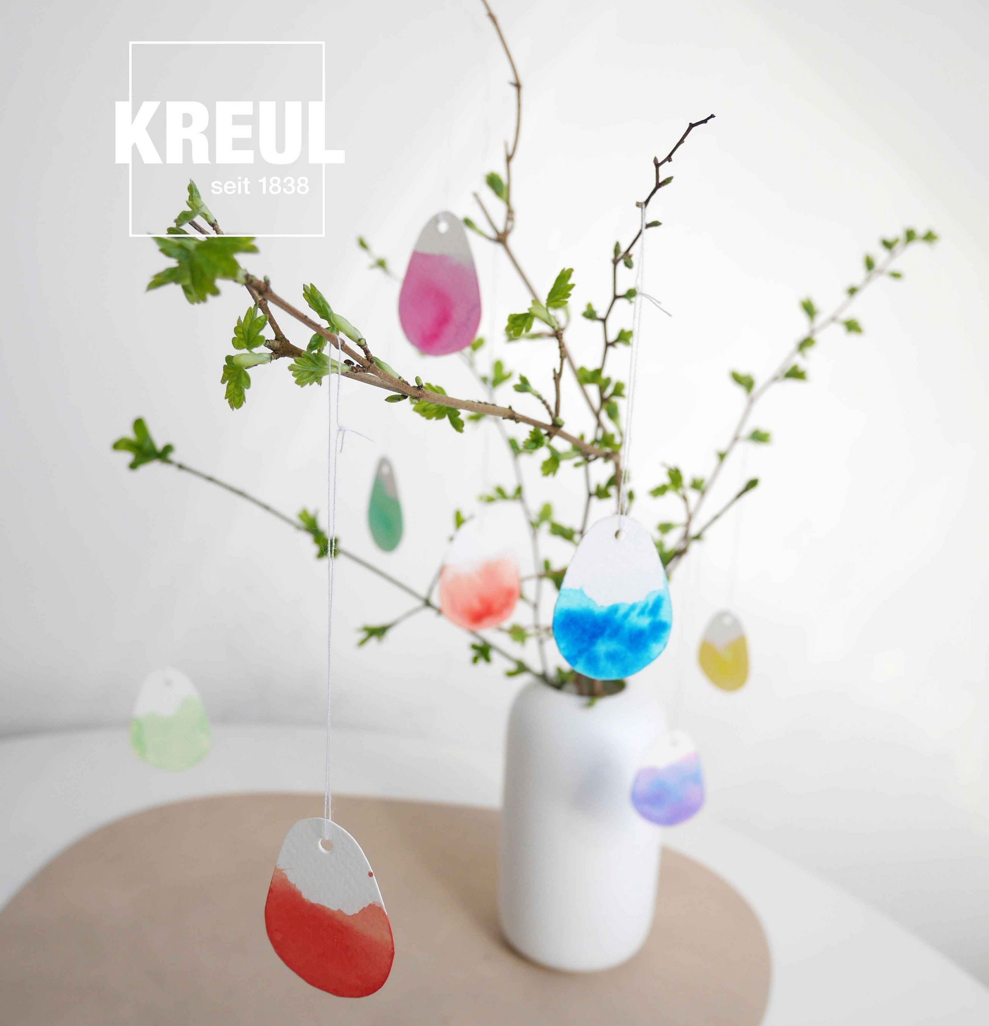 SOLO GOYA Aqua Paint Marker Ostern DIY KREUL Watercolor Ostern DIY
