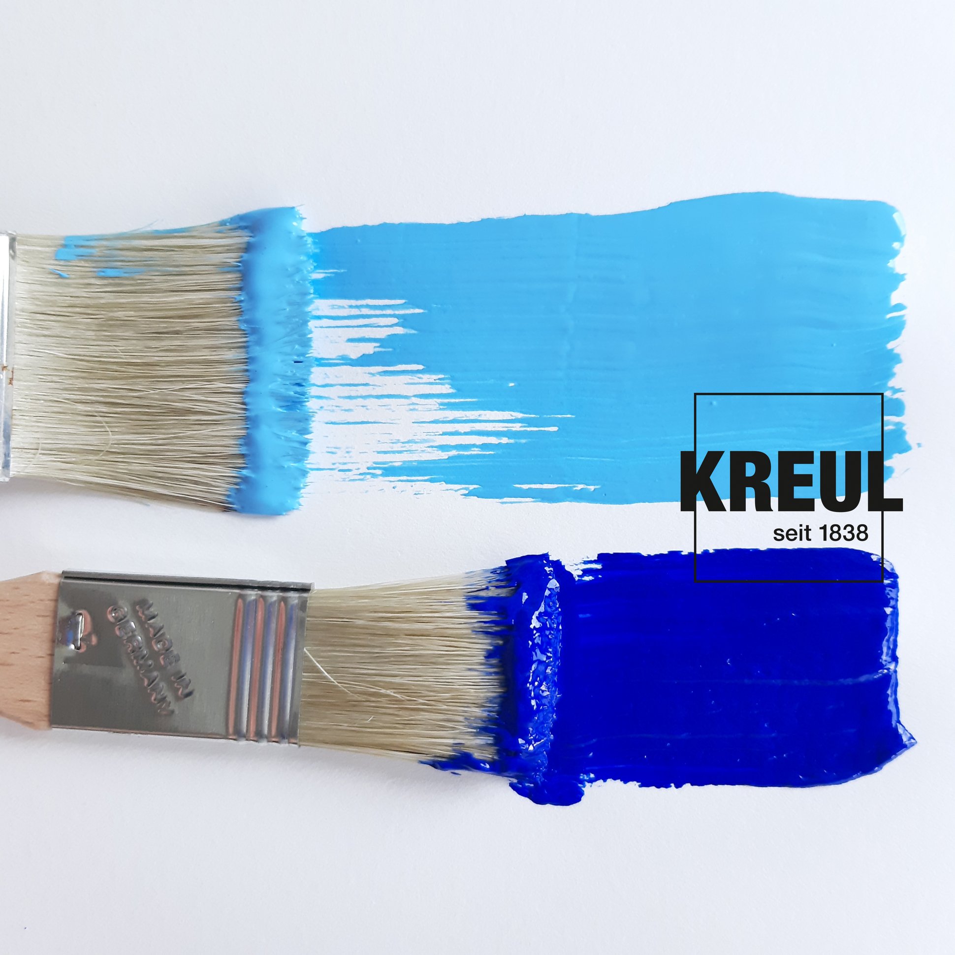 KREUL Farben für Künstler und Kreative Royalblau Hellblau
