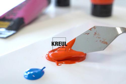 SOLO GOYA Acrylic Acrylfarbe Zinnoberrot und Primärblau