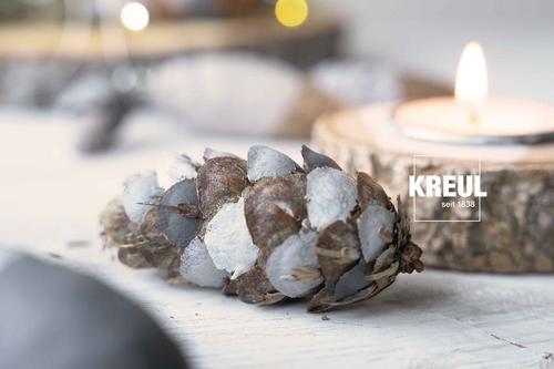 KREUL Nature DIY Weihnachten Tannenzapfen 