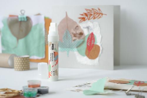 Karten im Scrapbook Stil gestalten mit KREUL Klebe Marker