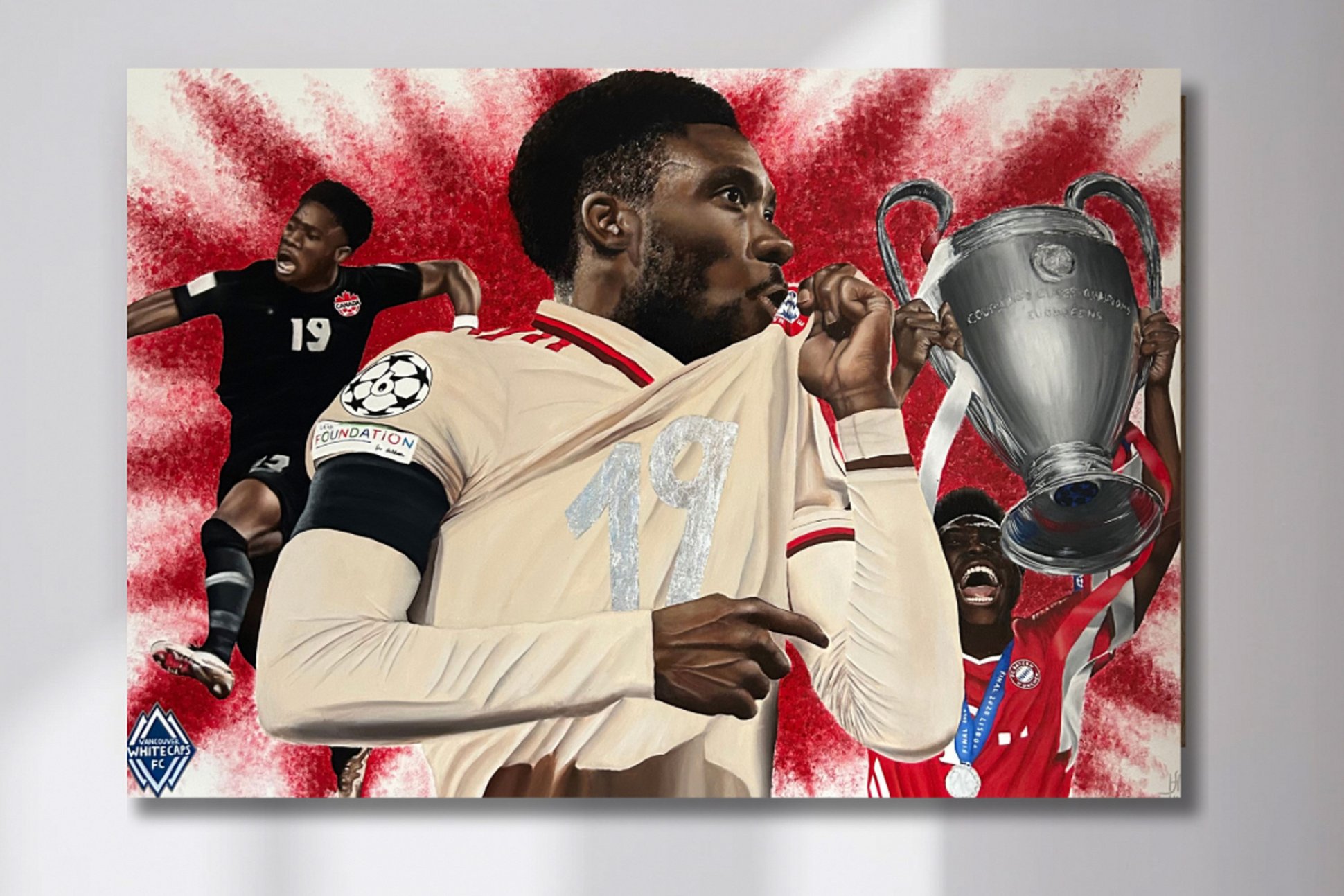 Kunstwerk Sportler von Hannah Söltzer