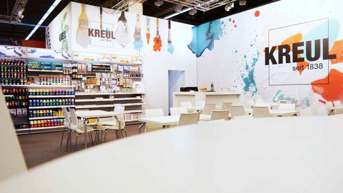 KREUL Farben Stand Creativeworld 2020