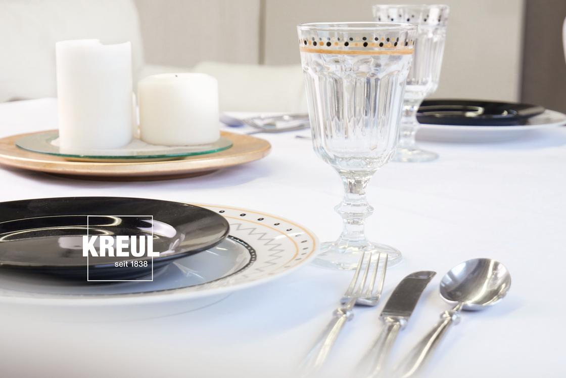 KREUL Glass & Porcelain Festtags Geschirr selber malen KREUL Porzelanmalfarbe Stifte festlich Glamour