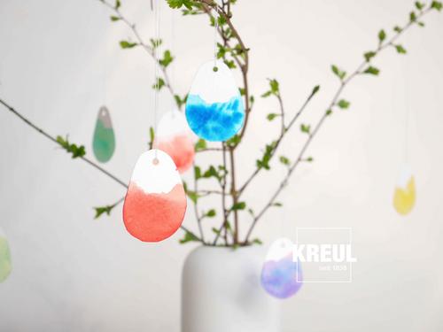 KREUL Aquarell Stift Ostern DIY Eier Basteln