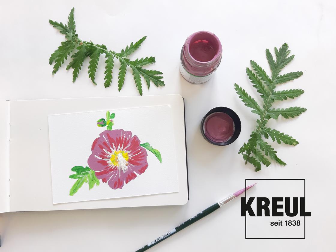 KREUL Acrylmattfarbe Malve