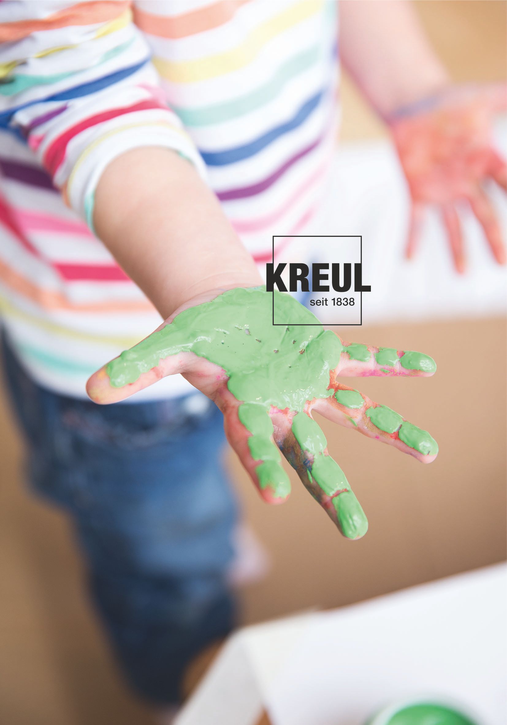 MUCKI Fingerfarbe Premium Set #wildchild handabdruck fussabdruck malen basteln Kinder ab 2 Jahre Kleinkind
