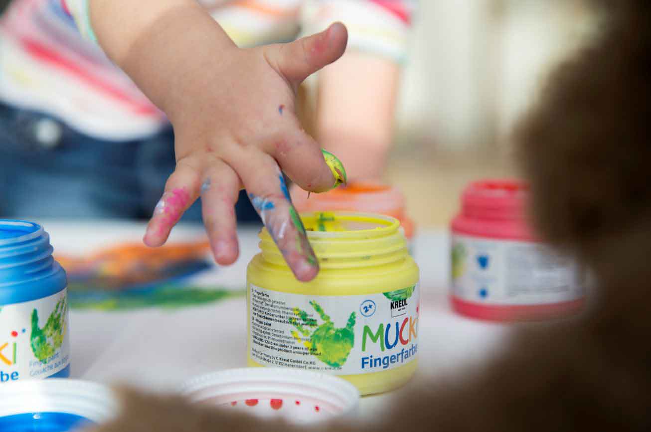 KREUL MUCKI Farbe Kinder ab 2 Jahren sensitiv vegan auswaschbar parabenfrei laktosefrei glutenfrei
