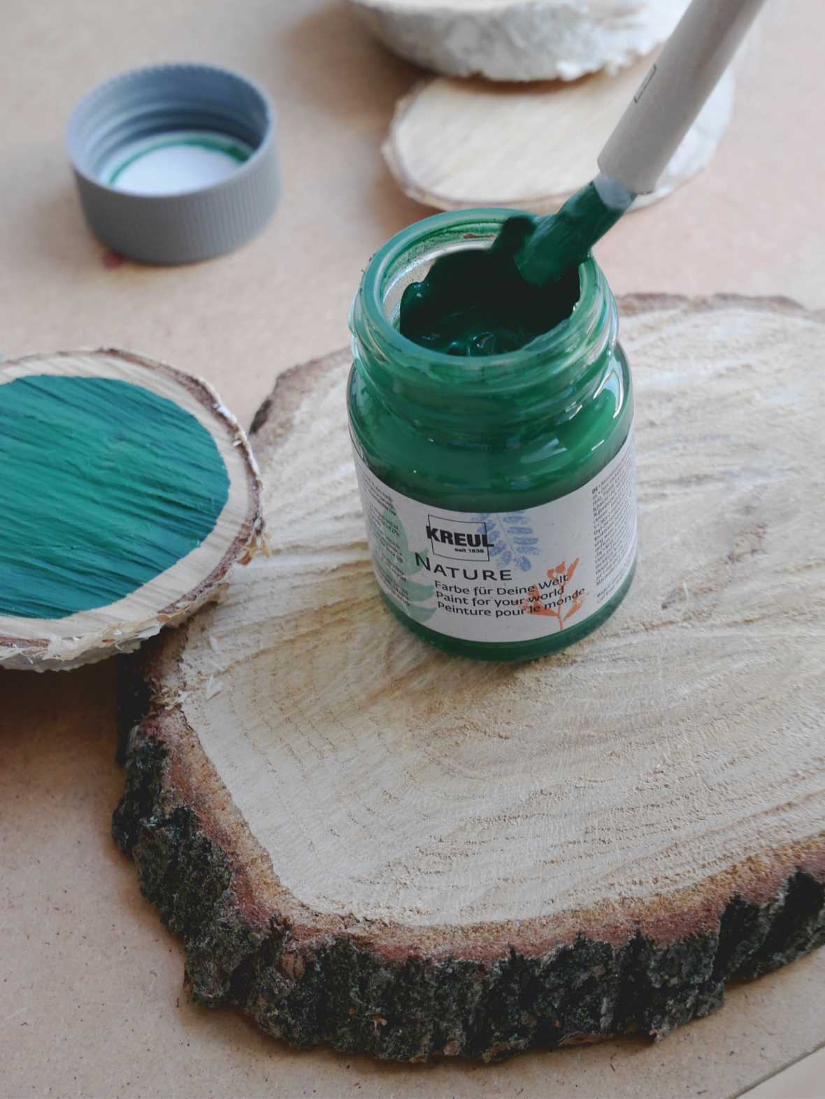 KREUL Nature Tannennadeln Dunkelgrün DIY Farbe Holz