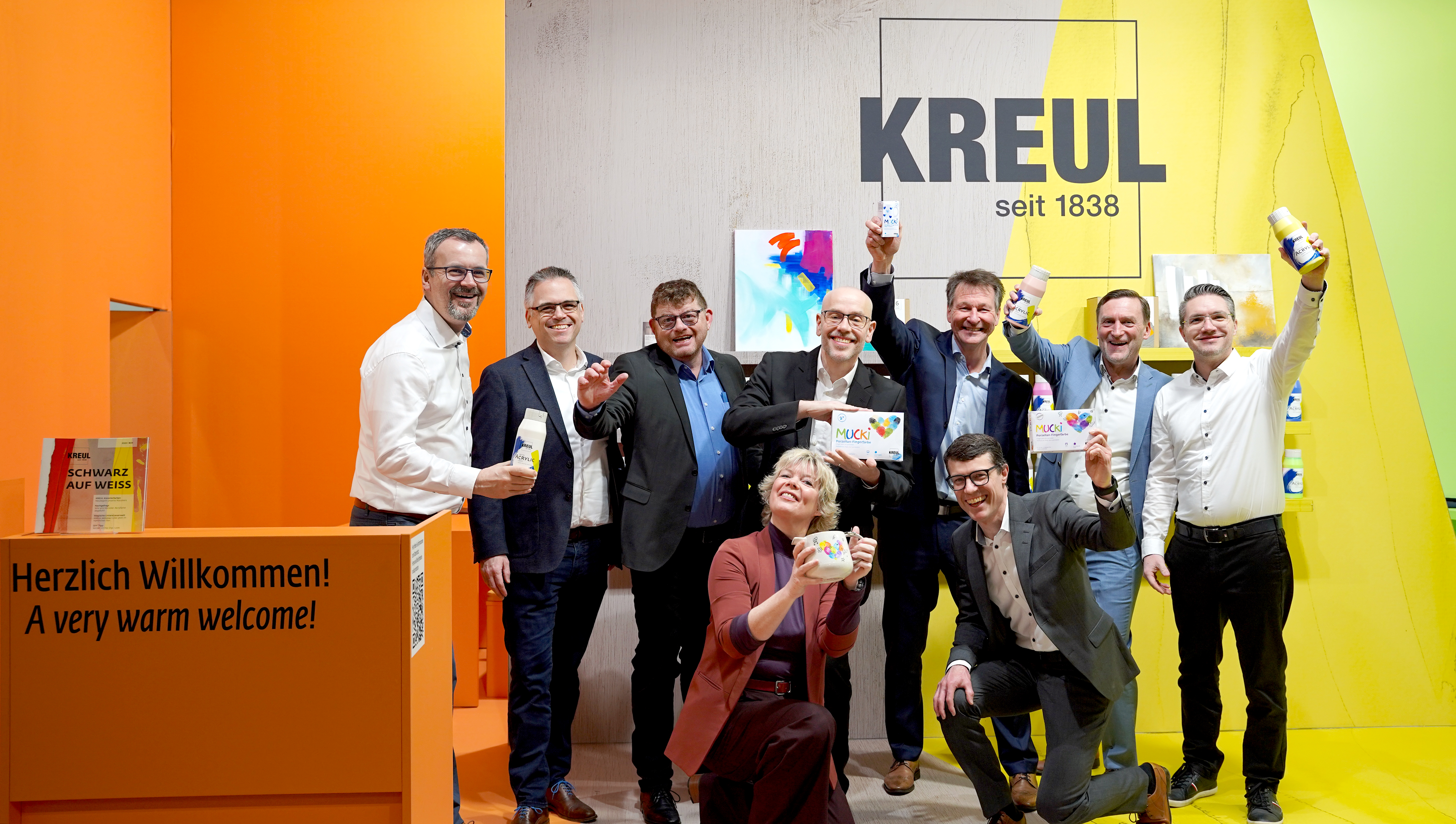 KREUL Team auf der Creativeworld 2026